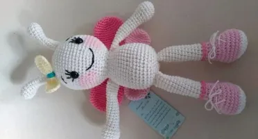Amigurumi Borboleta Cristal