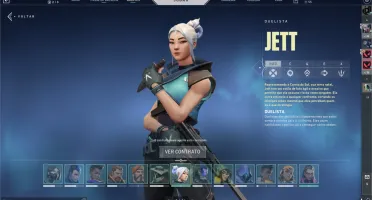 Conta VALORANT - Platina 3 + Skins