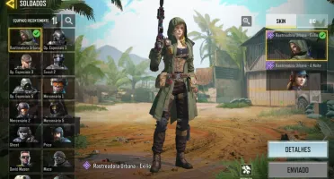 Conta COD Mobile com damasco, 345 CP Vários personagens