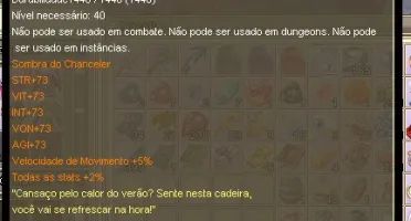 CONTA DO GF COM OMEGA LVL 200 E OUTROS CHARS