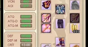CONTA DO GF COM OMEGA LVL 200 E OUTROS CHARS