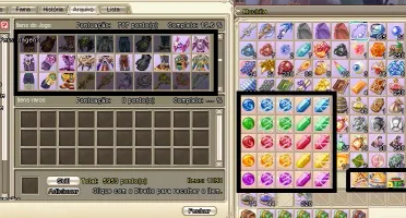 CONTA DO GF COM OMEGA LVL 200 E OUTROS CHARS