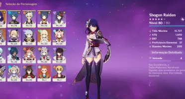 AR 47 | Shogun - Keqing - Homa - Espinha