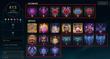 [Challenger  ] Conta Top 1 Soloq 2022 1.013 Pdl+10 Emotes Ch