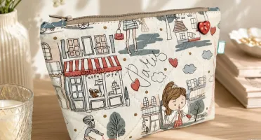 Necessaire Artesanal de Tecido