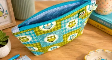 Necessaire Artesanal de Tecido