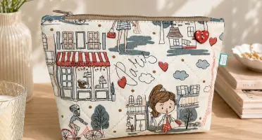 Necessaire Artesanal de Tecido