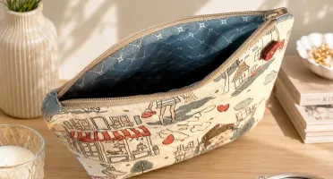 Necessaire Artesanal de Tecido