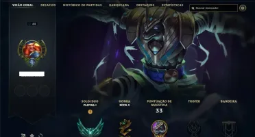 Smurf Platina 1 sem email confirmado. LOL