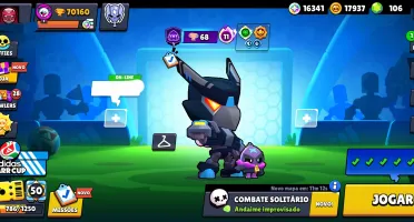 Conta Brawl Stars 70K Trofeus || Todos Brawlers || 300+ Skin