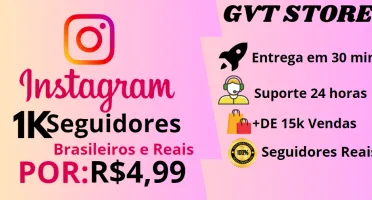 [Promoção] 1K Seguidores Instagram por apenas R$ 4,99