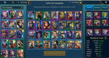 Conta Lvl 50 Raid Shadow Legends
