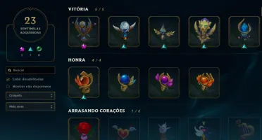 Conta de lol Diamante 4
