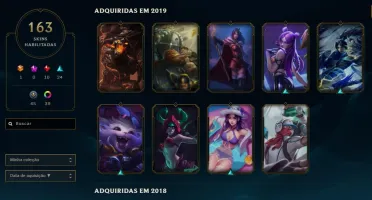 Conta de lol Diamante 4
