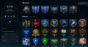 Conta de lol Diamante 4