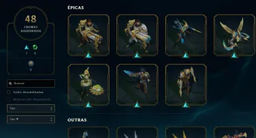 Conta de lol Diamante 4
