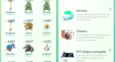 Conta de Pokémon GO