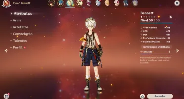 Conta Genshin (VALOR NEGOCIÁVEL)