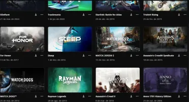 Conta Ubisoft com 12 jogos