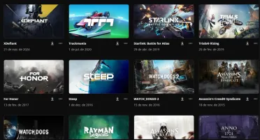 Conta Ubisoft com 12 jogos