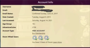 Conta aqw 10 anos com darkside e legion token