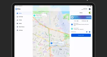 Ridy Taxi - Solução completa de táxi com painel