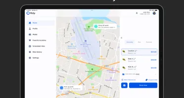 Ridy Taxi - Solução completa de táxi com painel