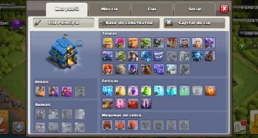 Conta Clash of clãs cv12