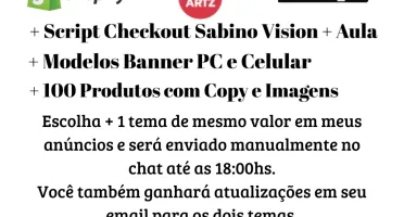 Tema Shopify Digiartz - Software e App + Atualizações