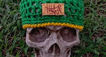 Headpiece Brasil verde