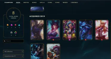 Conta League of Legends Bronze 1 borda gold