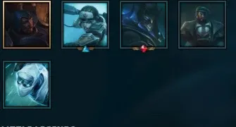 Conta League of Legends Bronze 1 borda gold