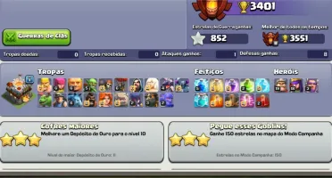 VENDE-SE VILA CLASH OF CLANS - CV 11