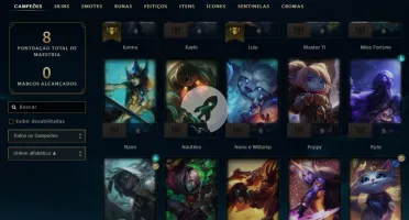 Conta Diamante 4 - Smurf LOL (league of legends) 07