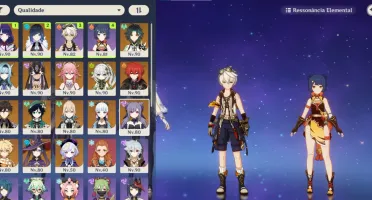 Conta Ar60 Raiden C3+Bis+Yelan C1+Bis+Nahida C1+Leia A Descr