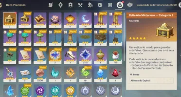 Conta Ar60 Raiden C3+Bis+Yelan C1+Bis+Nahida C1+Leia A Descr