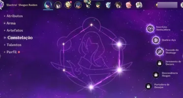 Conta Ar60 Raiden C3+Bis+Yelan C1+Bis+Nahida C1+Leia A Descr