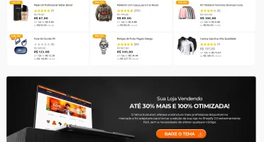 Tema Evolution 9.2 + Video Aulas + Brinde Exclusivo