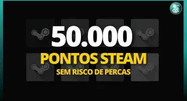 50.000 Pontos Steam (Steam Points)
