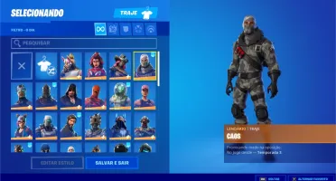 CONTA FORTNITE COM CAVALHEIRO NEGRO E MUITO MAIS!!!
