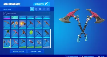 CONTA FORTNITE COM CAVALHEIRO NEGRO E MUITO MAIS!!!