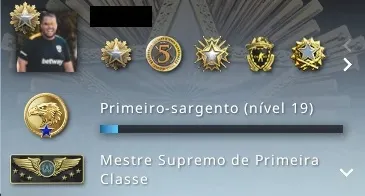 Steam com medalhas CSGO + Jogos