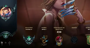 conta lol 201 skins
