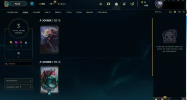 CONTA RARA SKINS KAYLE JUÍZA E RIOT KAYLE!