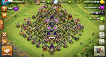 Clash off clans CV 9 full