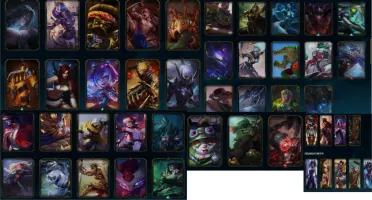Conta lol lvl 92 todos campeoes platina/diamante (flex)