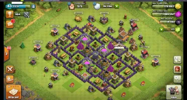 CV8 - CLASH OF CLANS, QUASE FULL