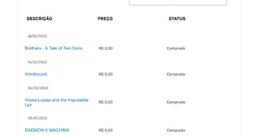 Conta da Epic Games com + de 170 jogos na biblioteca