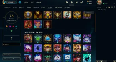 Ouro 1 + 2 Skins Prestígio