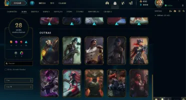 Ouro 1 + 2 Skins Prestígio